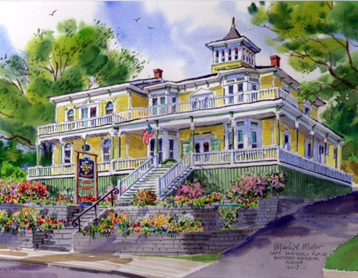 Captain Sawyer'S Bed And Breakfast Boothbay Harbor Luaran gambar